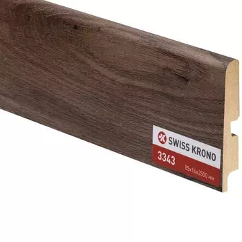 Плинтус Kronopol P85 3343 Mountain Oak 2500х85х16мм