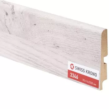 Плинтус Kronopol P85 3346 Chilout Oak 2500х85х16мм