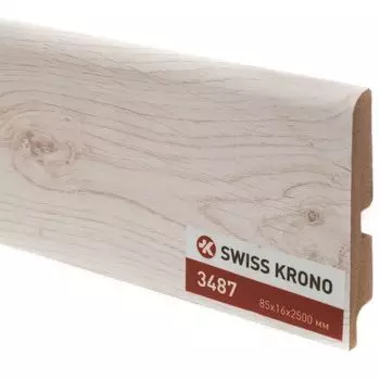 Плинтус Kronopol P85 3487 Bolero Oak 2500х85х16мм