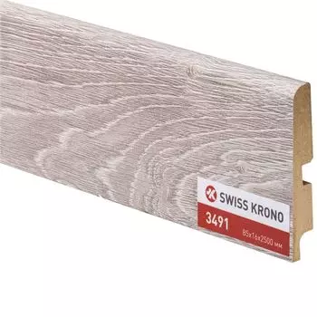 Плинтус Kronopol P85 3491 Ceylon Oak 2500х85х16мм