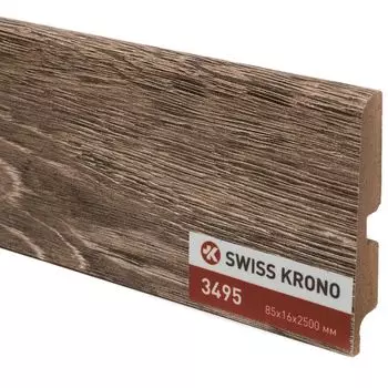 Плинтус Kronopol P85 3495 Mambo Oak 2500х85х16мм