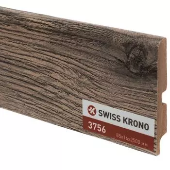 Плинтус Kronopol P85 3756 Merlot Platan 2500х85х16мм
