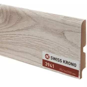 Плинтус Kronopol P85 3941 Versailles Elm 2500х85х16мм