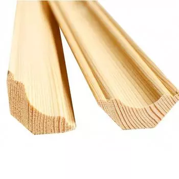 Плинтус лиственница Экстра 15х58х3000мм