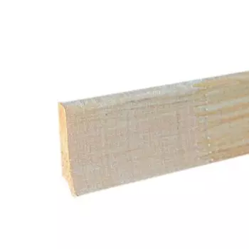 Плинтус половой 15х55х2700 мм осина