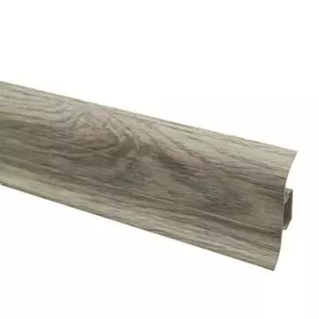 Плинтус Wimar 58мм c кабель каналом 822 Дуб альба 2500х58х25мм