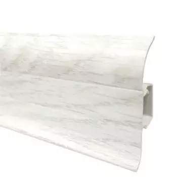 Плинтус Wimar 58мм c кабель каналом 828 Дуб эверест 2500х58х25мм