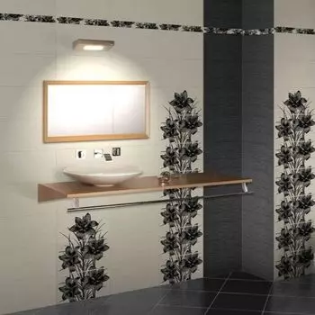 Плитка д/пола 300х300 Пьяно черный Нефрит Керамика