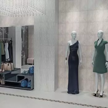 Плитка керамическая Unitile Ладога 200х300 мм голубая