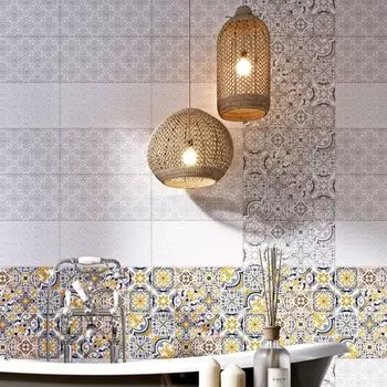 Плитка обл. 400х200мм Алькора верх, Нефрит