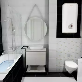 Плитка обл. Камелия белый верх 250х400мм