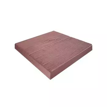 Плитка тротуарная Паркетная доска,300х300х30мм красная