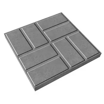 Плитка тротуарная полимерпесчаная 330х330х20 мм серая