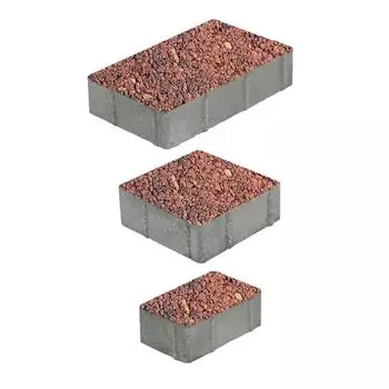 Плитка тротуарная Старый город Осень, 1,09м2