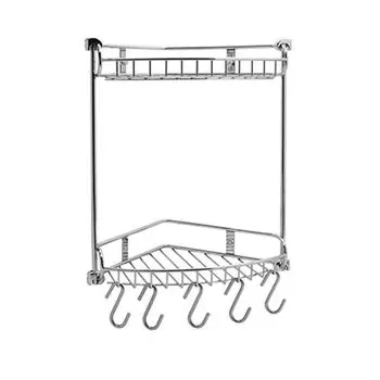 Полка металлическая угловая WasserKraft К-1222 двойная