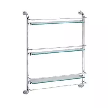 Полка стеклянная WasserKraft K-2033 тройная