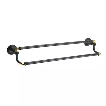 Полотенцедержатель двойной Fixsen Luksor FX-71602B