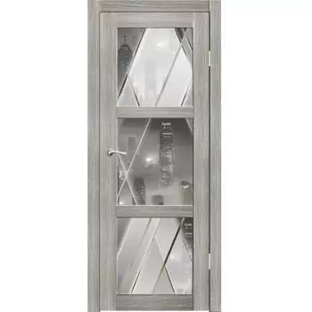 Полотно дверное остекленное Гарде фотопечать №03 СИНЕРЖИ ель ПВХ, ПДО 700х2000мм