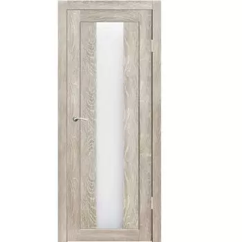 Полотно дверное остекленное Капелла "СИНЕРЖИ" грей ПВХ, ПДО 800х2000мм