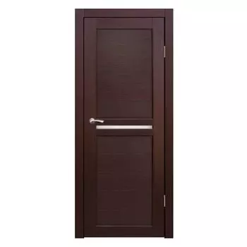 Полотно дверное остекленное Лацио"СИНЕРЖИ"ноче кремоне ПВХ, ПДО 800х2000мм