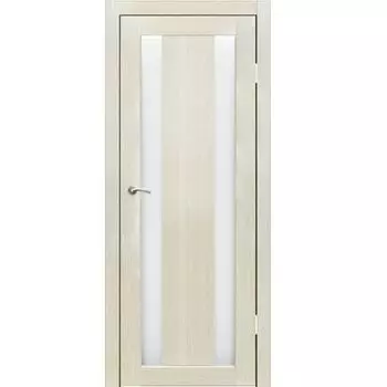 Полотно дверное остекленное Маэстро СИНЕРЖИ ваниль ПВХ, ПДО 800х2000мм