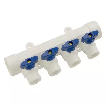 ПП Коллектор 25х20 4 выхода универсальный РТП