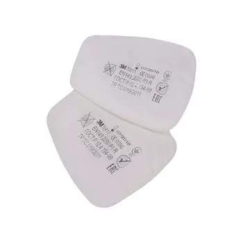 Предфильтр 3М 5911 противоаэрозольный (для полумаски)