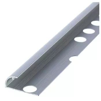 Профиль окантовочный алюминиевый нар. угол для плитки толщиной до 8 мм, 2,7 м