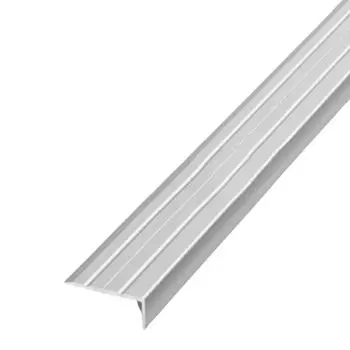 Профиль угловой ПУ 01.900.01л, серебро анод
