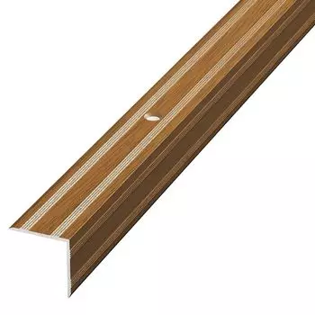 Профиль угловой ПУ 05-1.1800.088, орех