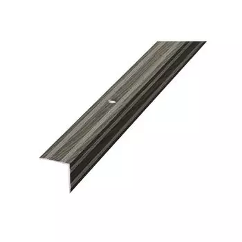 Профиль угловой ПУ 05.900.R122, дуб морёный