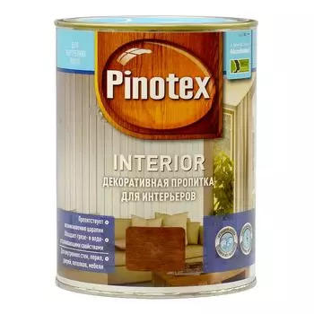 Пропитка декоративная для интерьеров Pinotex Interior Красное дерево, 1л