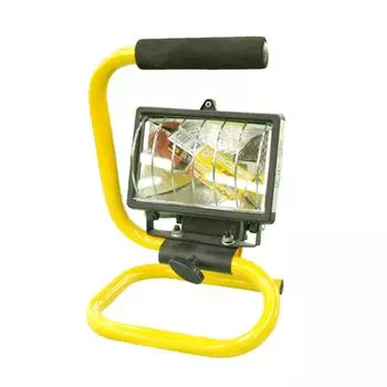 Прожектор галогенный черный с ручкой 150Вт шнур 1,8м NAVIGATOR