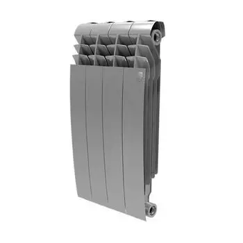 Радиатор алюминевый Royal Thermo Biliner Alum 500 Silver Satin 4 секции
