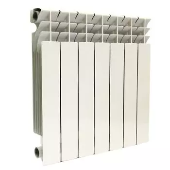 Радиатор бимет. LONTEK 500-8 (глубина 80 мм)