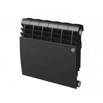 Радиатор биметаллический Royal Thermo BiLiner 350 /Noir Sable 6 секций