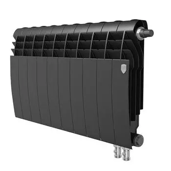 Радиатор биметаллический Royal Thermo BiLiner 350 /Noir Sable VDR 10 секций