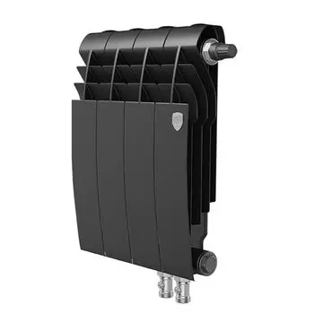 Радиатор биметаллический Royal Thermo BiLiner 350 /Noir Sable VDR 4 секции