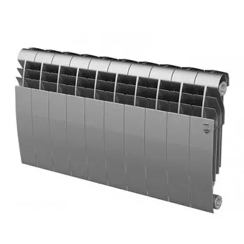 Радиатор биметаллический Royal Thermo BiLiner 350 /Silver Satin 10 секций