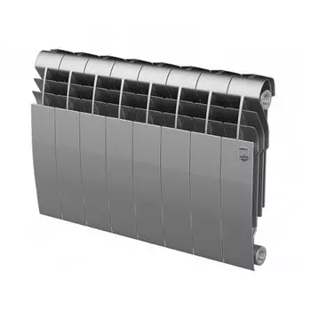 Радиатор биметаллический Royal Thermo BiLiner 350 /Silver Satin 8 секций