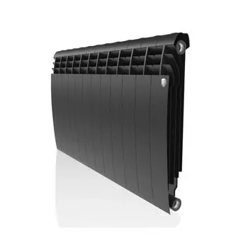 Радиатор биметаллический Royal Thermo BiLiner 500 /Noir Sable 12 секций