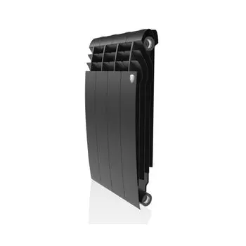Радиатор биметаллический Royal Thermo BiLiner 500 /Noir Sable 4 секции