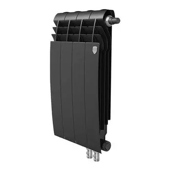 Радиатор биметаллический Royal Thermo BiLiner 500 /Noir Sable VDR 4 секции