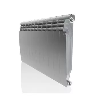 Радиатор биметаллический Royal Thermo BiLiner 500 /Silver Satin 12 секций