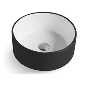 Раковина Comforty 7078ABW (4139799) черный/белый