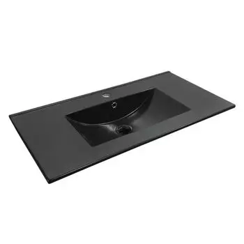 Раковина Comforty 90E (4147911) черная матовая