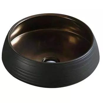 Раковина Comforty J2091 (4139777) черный/бронза