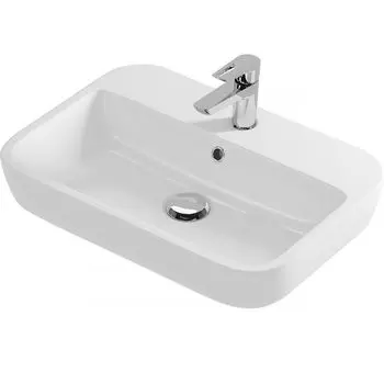 Раковина встраиваемая Cersanit Caspia Square 1 60 (S-UM-CAS60/1-S-w)