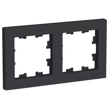 Рамка 2-м универс. карбон SchE ATN001002 AtlasDesign