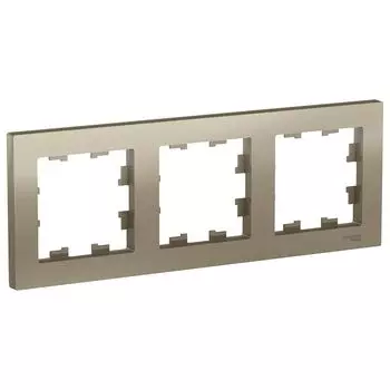 Рамка 3-м универс. шампань SchE ATN000503 AtlasDesign